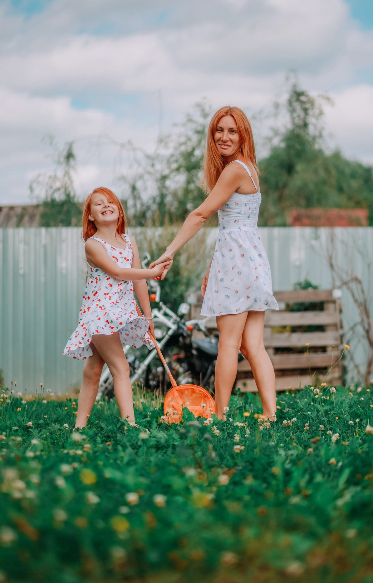 Елена с дочкой. Ульяновка 2020. Фотограф Наталья Шпиллер Санкт-Петербург