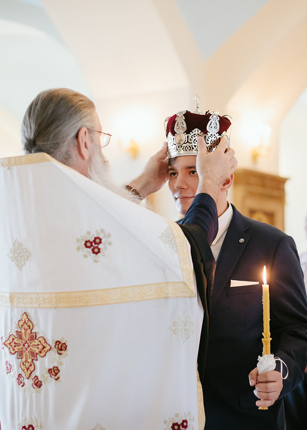 Венчание Дмитрия и Ксении. Фотограф на венчание, крещение