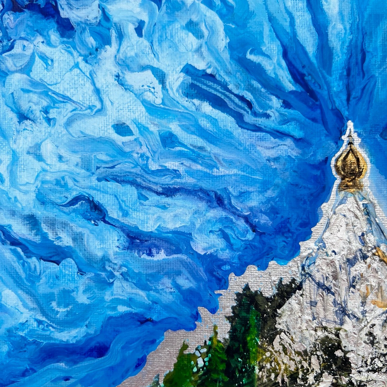 Серия «Места силы». Картины пейзаж