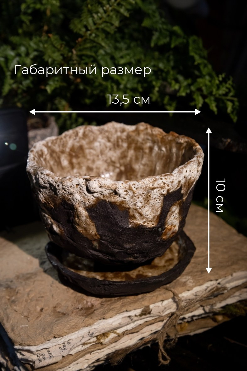 Широкий горшок 2500 р. Катя Цвет
