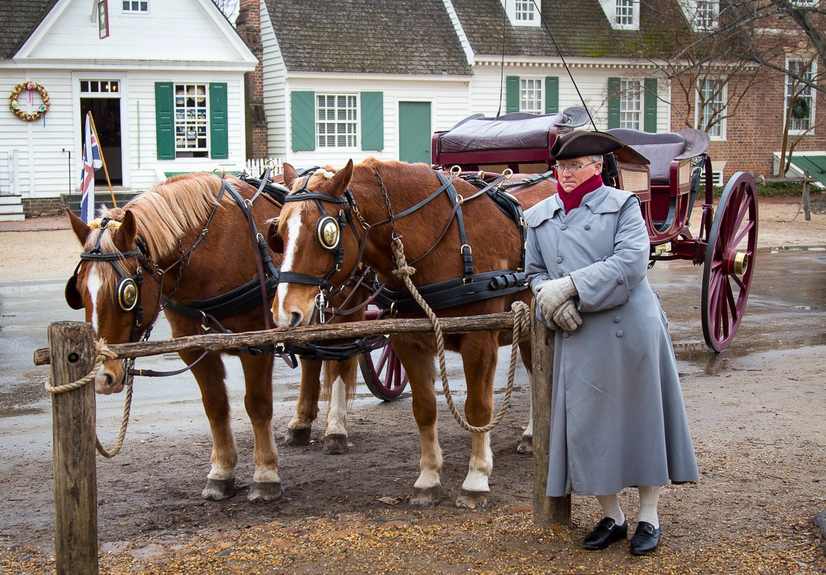 Колониальный Вильямсбург, США, 2015. Фотограф Василий Буланов