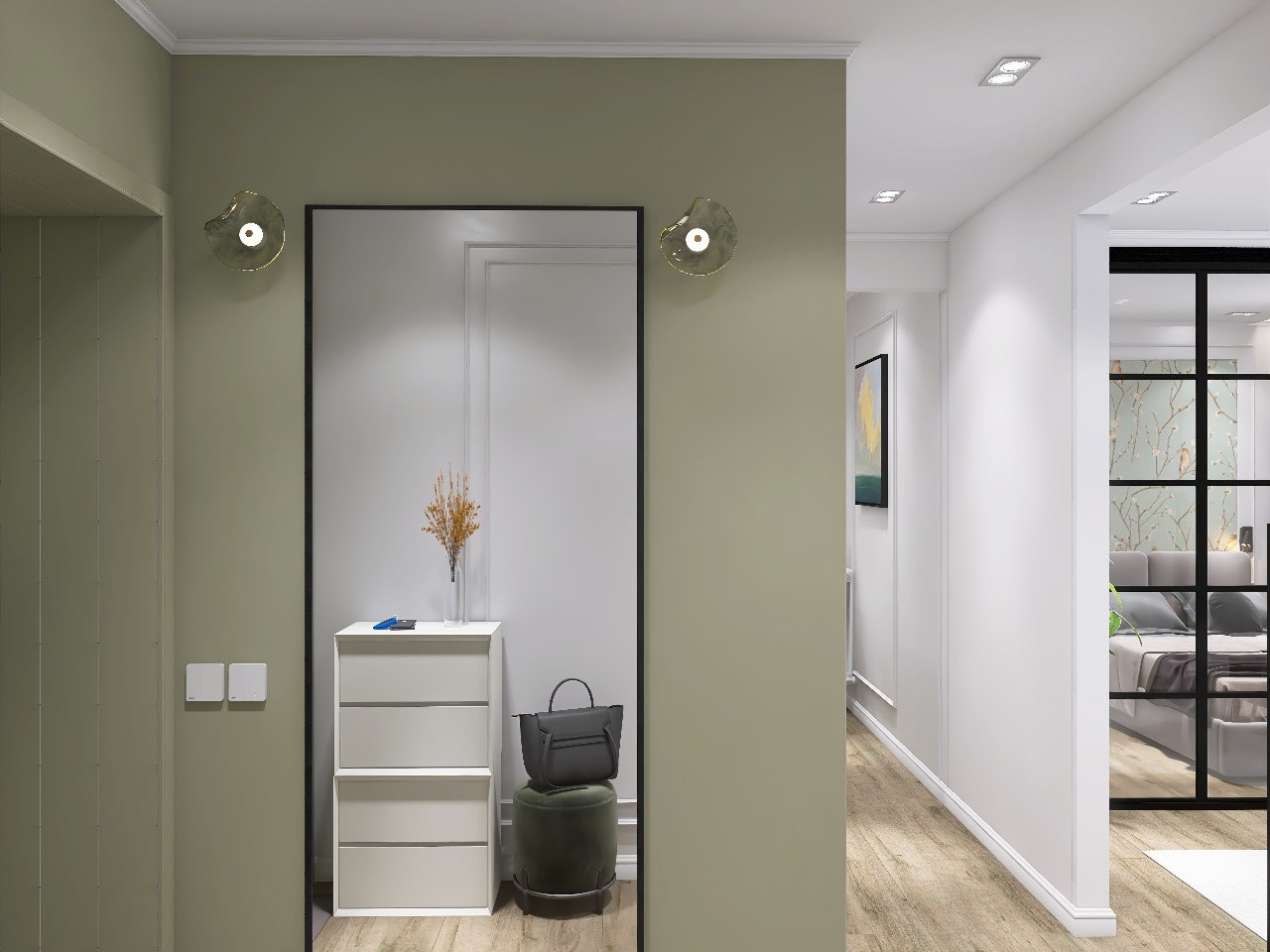 Линейная, 45. Площадь 33 кв. м. Дизайнер интерьера в Новосибирске_Елена Сергеева