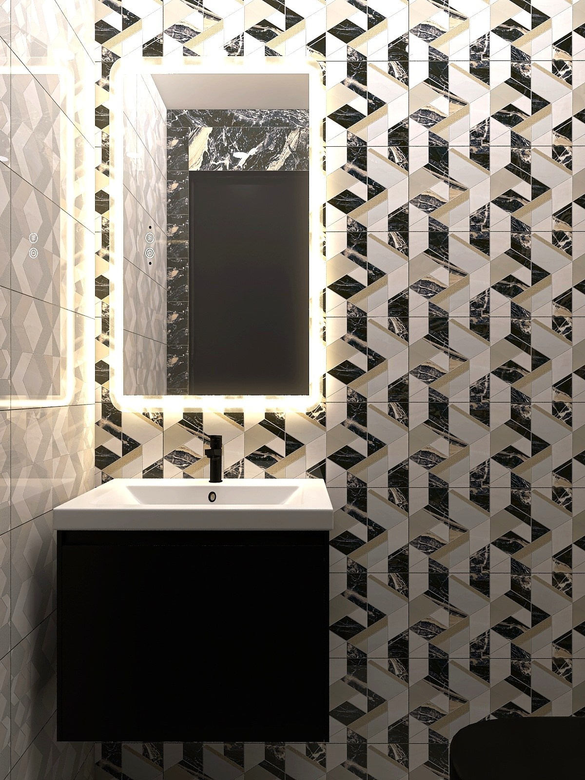 ЖК «Второй Нагатинский», 45 м². Дизайнер интерьера Виктория Трунова. Дома, квартиры, офисы. Проекты любой сложности