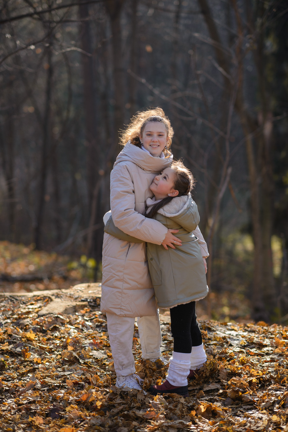 Семейная съёмка в ноябре. Семейный фотограф в Домодедово и Москве Елена Пичугина