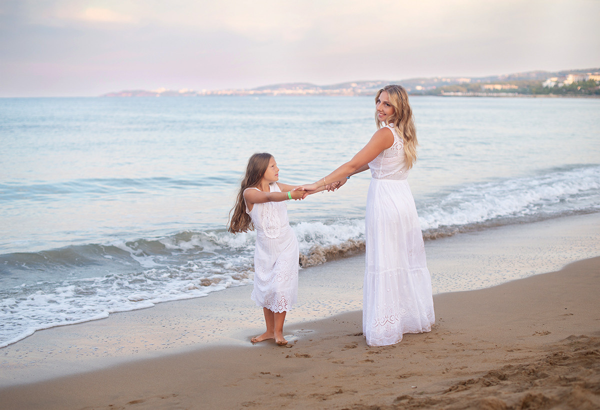 Семейная съёмка на море. Семейный фотограф в Домодедово и Москве Елена Пичугина
