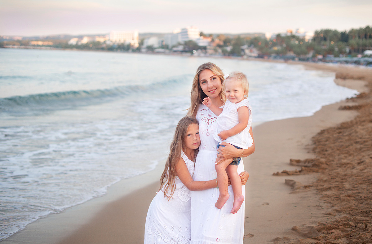 Семейная съёмка на море. Семейный фотограф в Домодедово и Москве Елена Пичугина