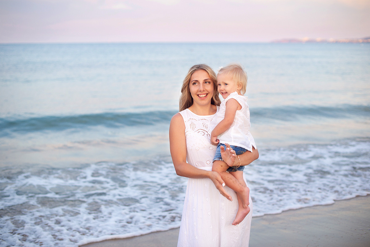 Семейная съёмка на море. Семейный фотограф в Домодедово и Москве Елена Пичугина
