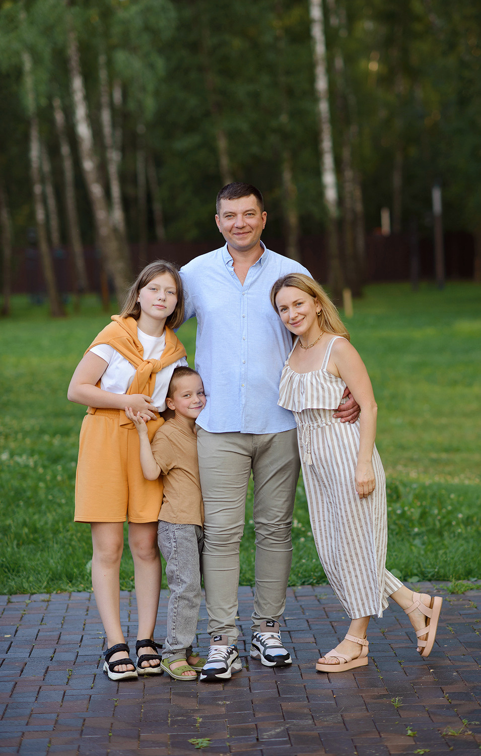 Семейная съёмка на природе. Семейный фотограф в Домодедово и Москве Елена Пичугина