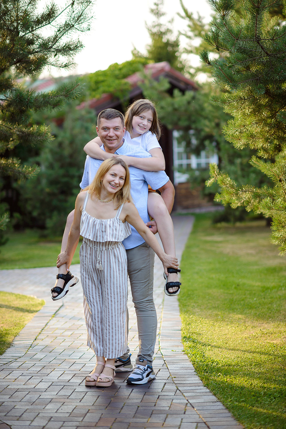 Семейная съёмка на природе. Семейный фотограф в Домодедово и Москве Елена Пичугина