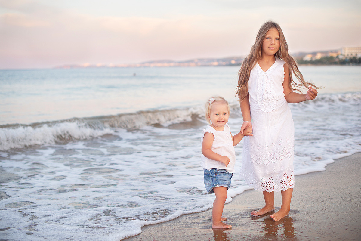 Семейная съёмка на море. Семейный фотограф в Домодедово и Москве Елена Пичугина