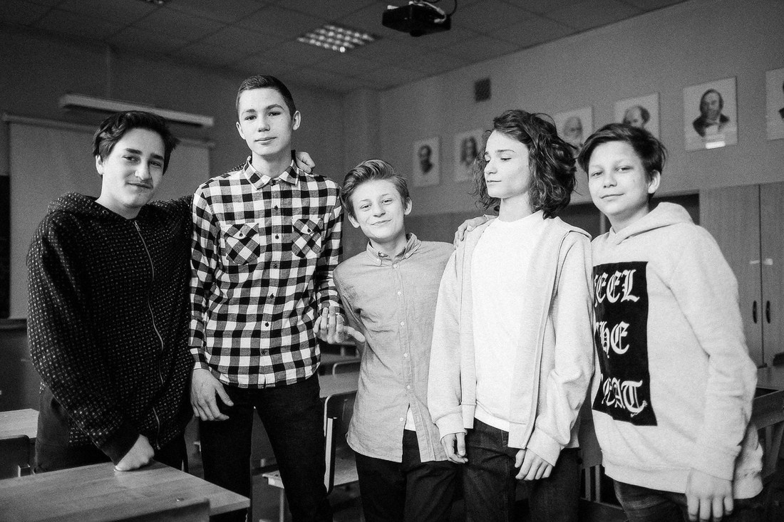 Фоторепортаж со школьного урока 4-го класса. Репортажный фотограф Борис Геер