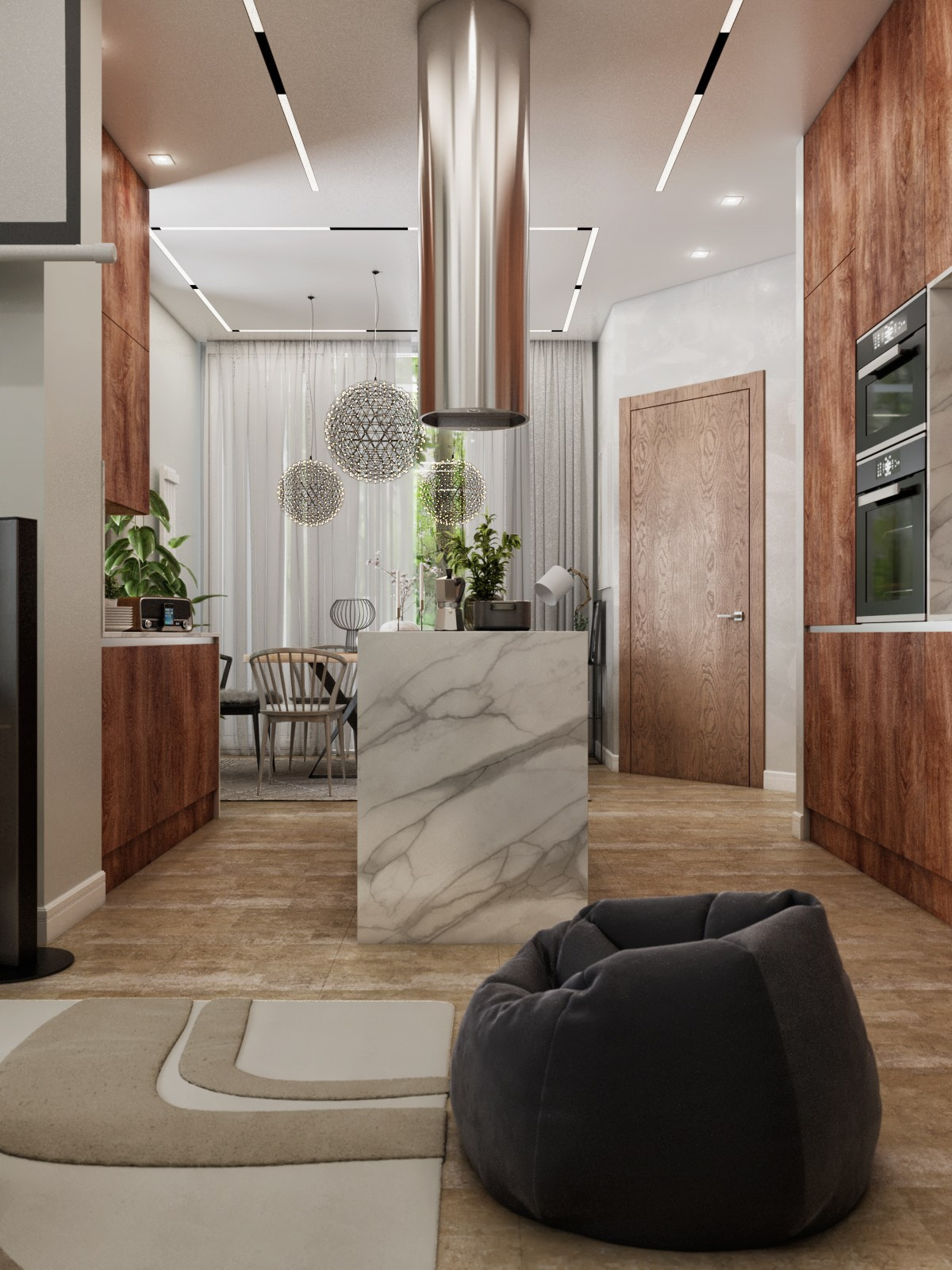 Квартира в ЖК Пряники, г. Владивосток. Дизайн-проекты жилых и общественных пространств во Владивостоке