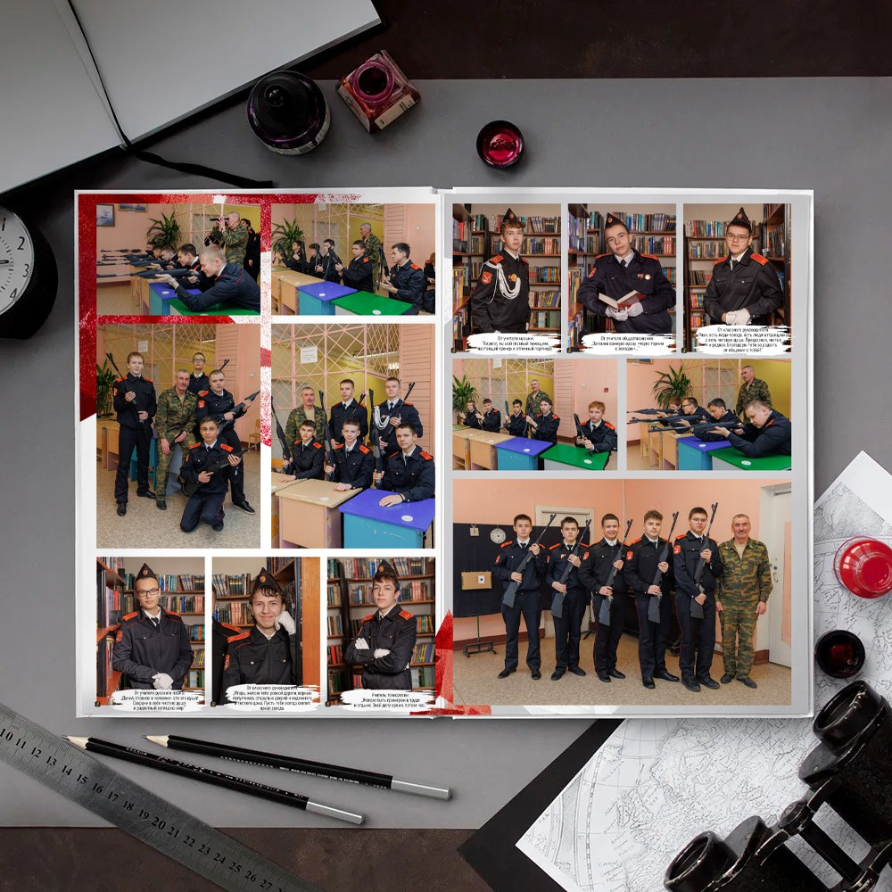 10 разворотов 9кл. Детский, семейный и школьный фотограф Светлана Волжанина