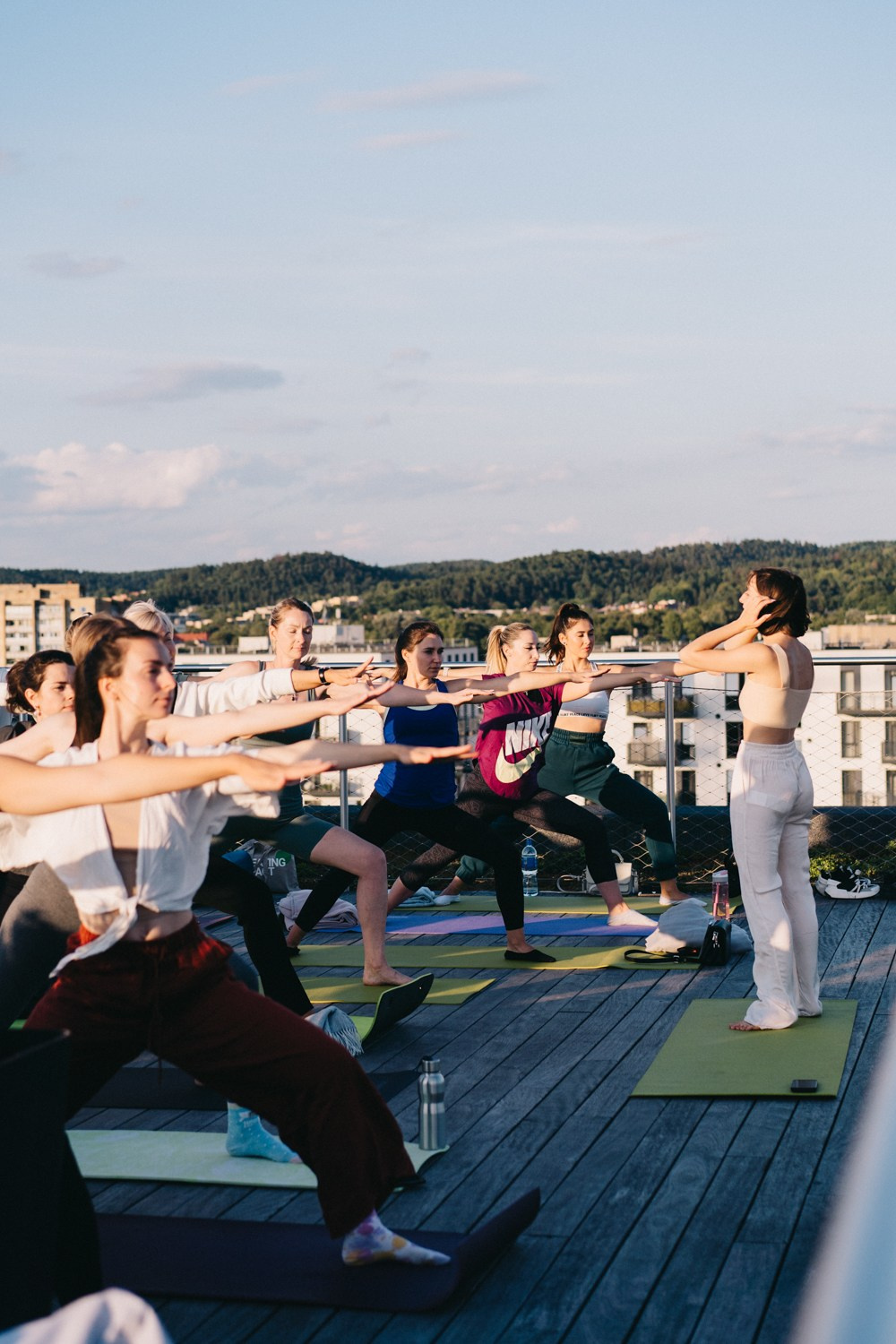 Summer Yoga Rave. Photographer in Vilnius