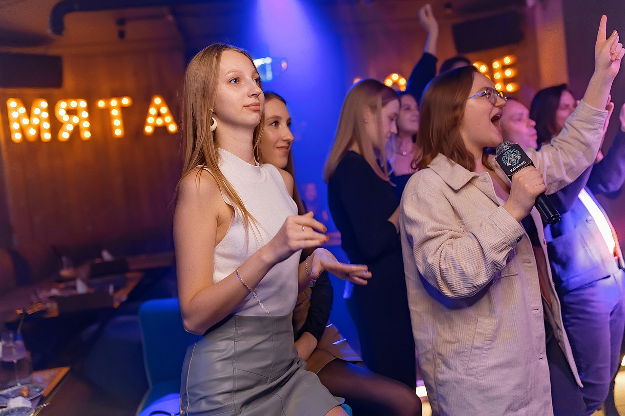 Фотоотчет караоке. Мята Спортивная — Кальянная, караоке, бар в Минске