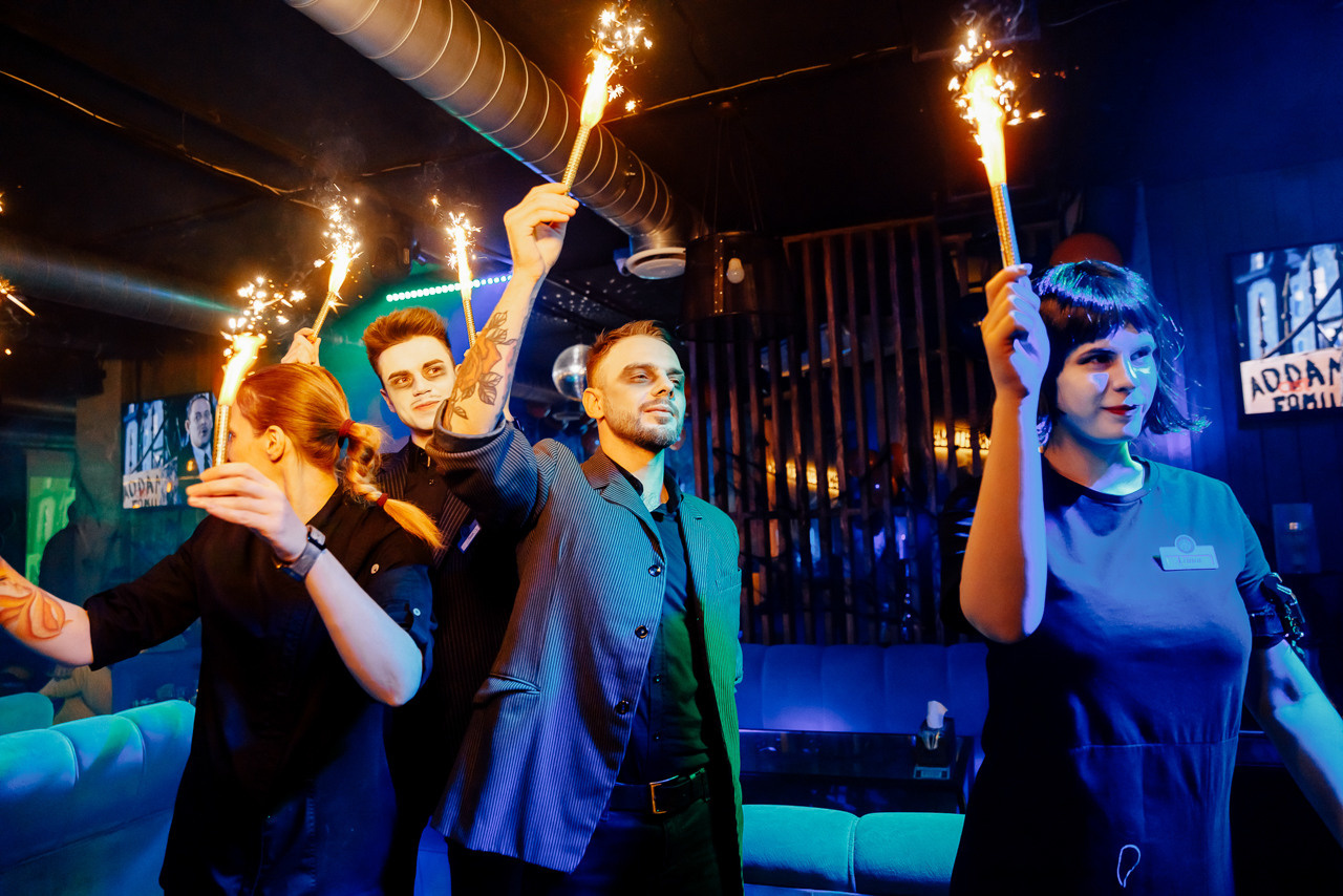 Вечеринка на Хеллоуин. Мята Спортивная — Кальянная, караоке, бар в Минске