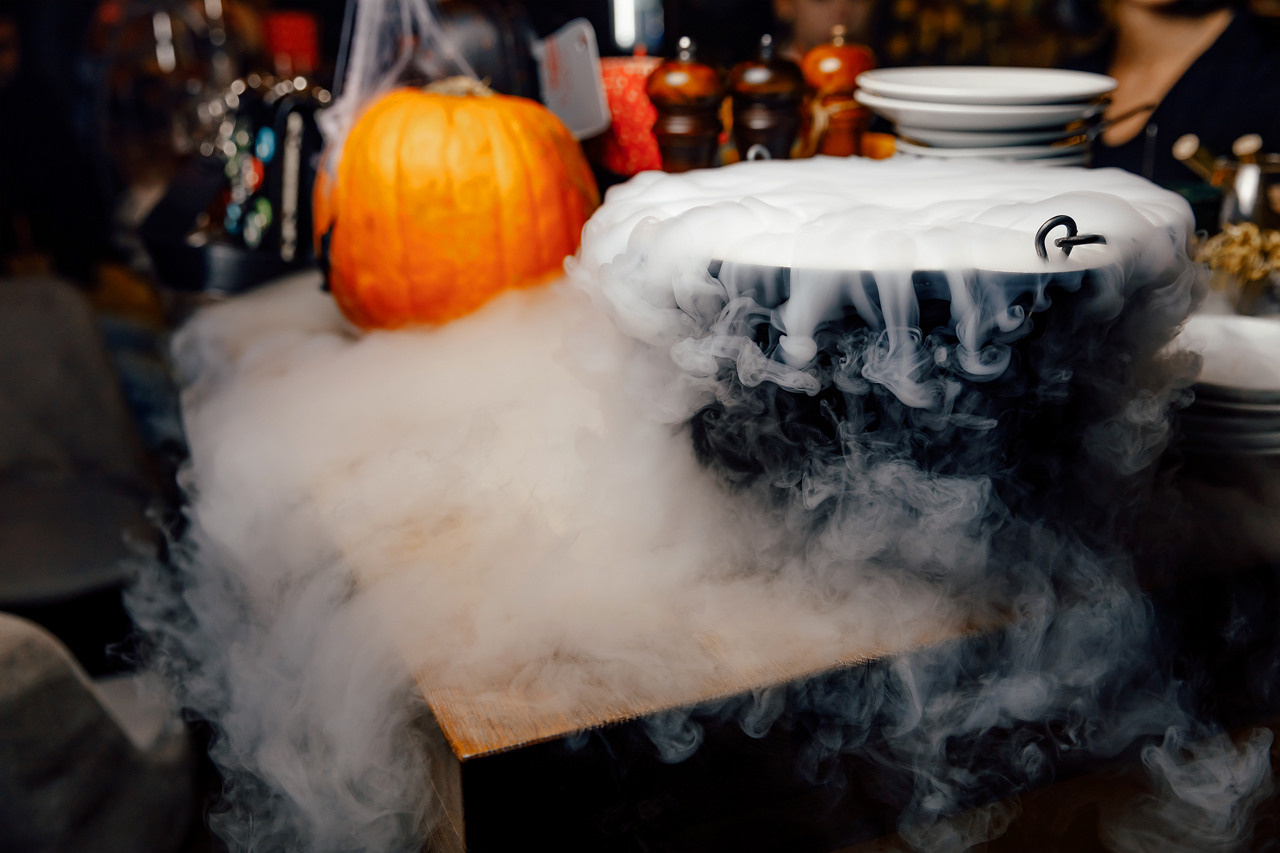 Хеллоуин в Мяте. Мята Спортивная — Кальянная, караоке, бар в Минске