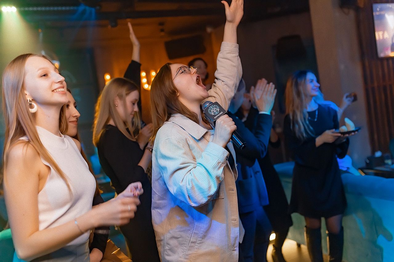 Фотоотчет караоке. Мята Спортивная — Кальянная, караоке, бар в Минске