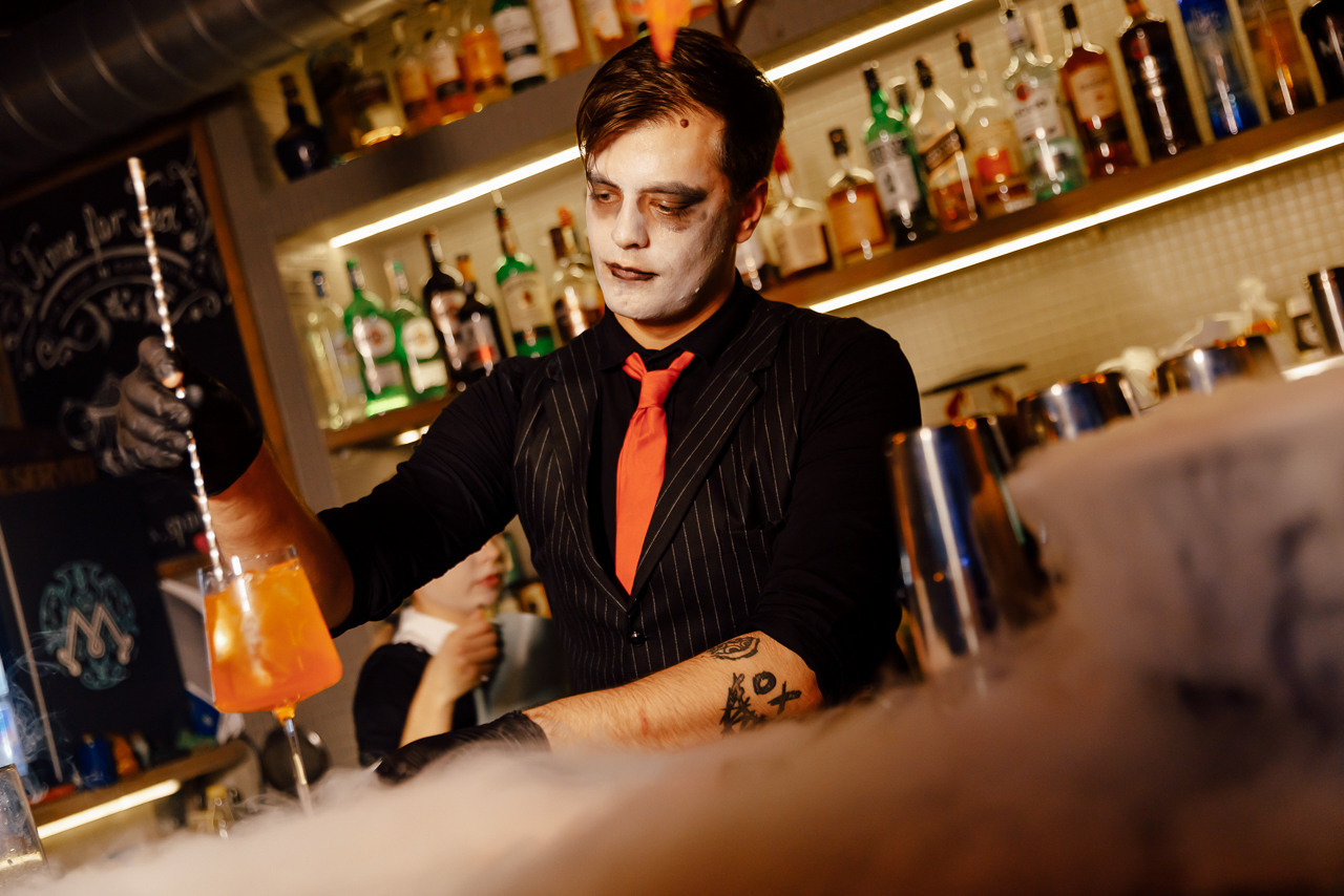 Вечеринка на Хеллоуин. Мята Спортивная — Кальянная, караоке, бар в Минске