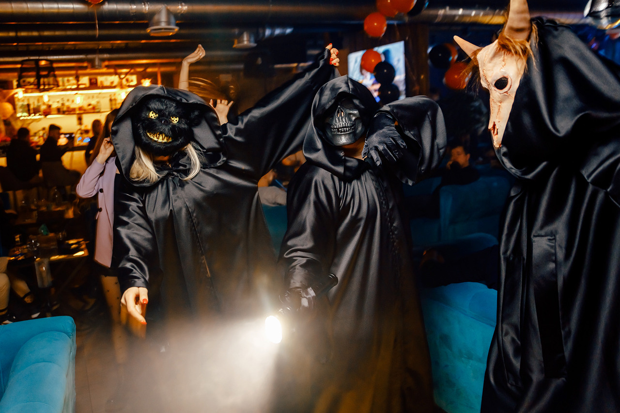 Хеллоуин в Мяте. Мята Спортивная — Кальянная, караоке, бар в Минске