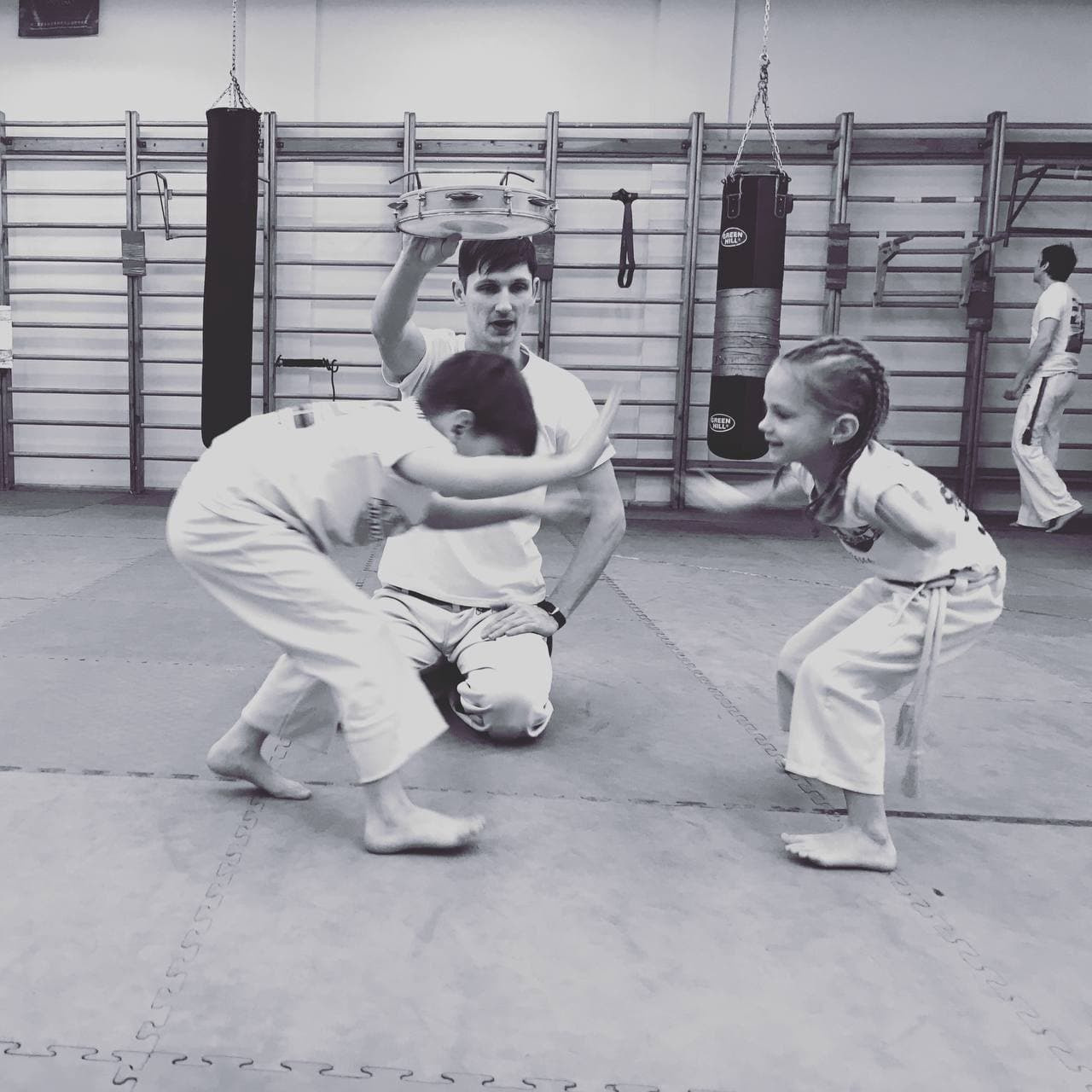 Семинар с Литвиновым Алексеем (graduado Babuino das Neves) февраль 202. Капоэйра в Казани ABADÁ-Capoeira