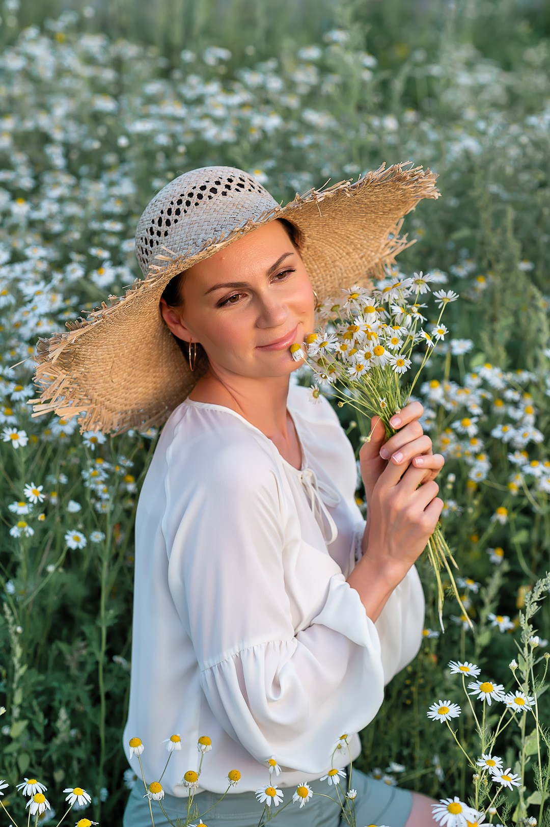 ромашковое поле