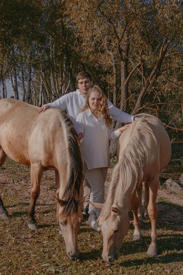 Элеонора и Павел на ранчо. Свадебный фотограф в Москве Медведева Александра
