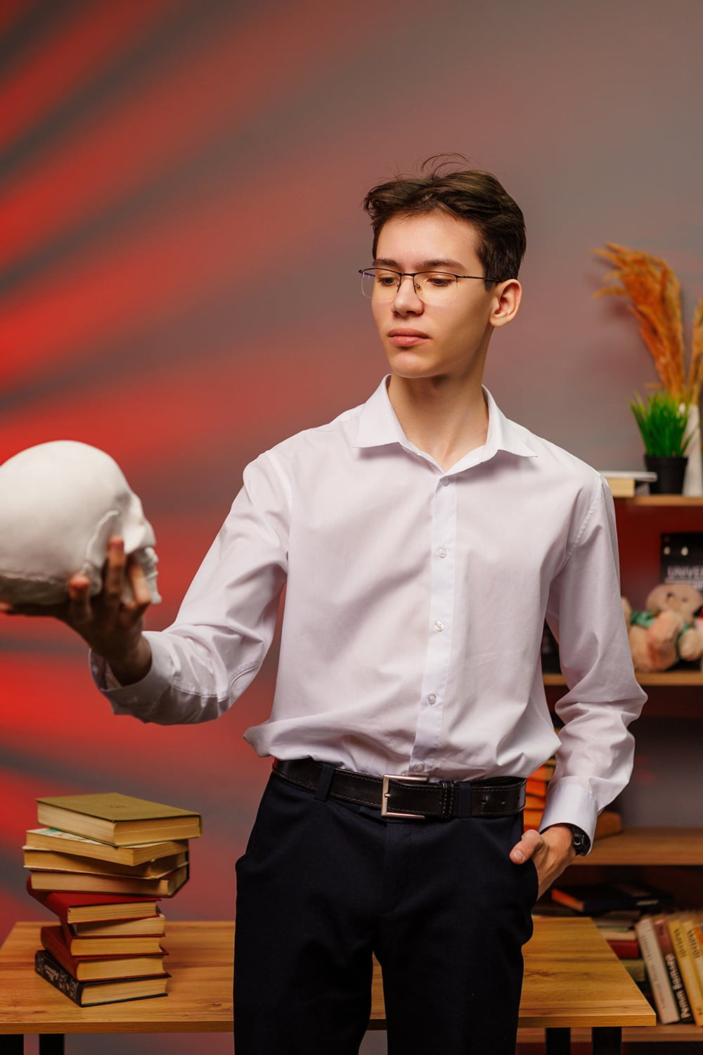 Студийная фотосессия для альбома 14 гимназия 9б. СИГМА | Студия выпускных альбомов Красноярск