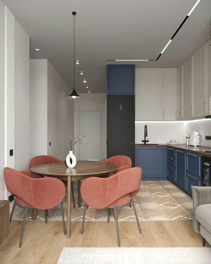 Лобановский лес, 81 м². Дизайнер интерьера LEVITSKAYA VIKTORIA
