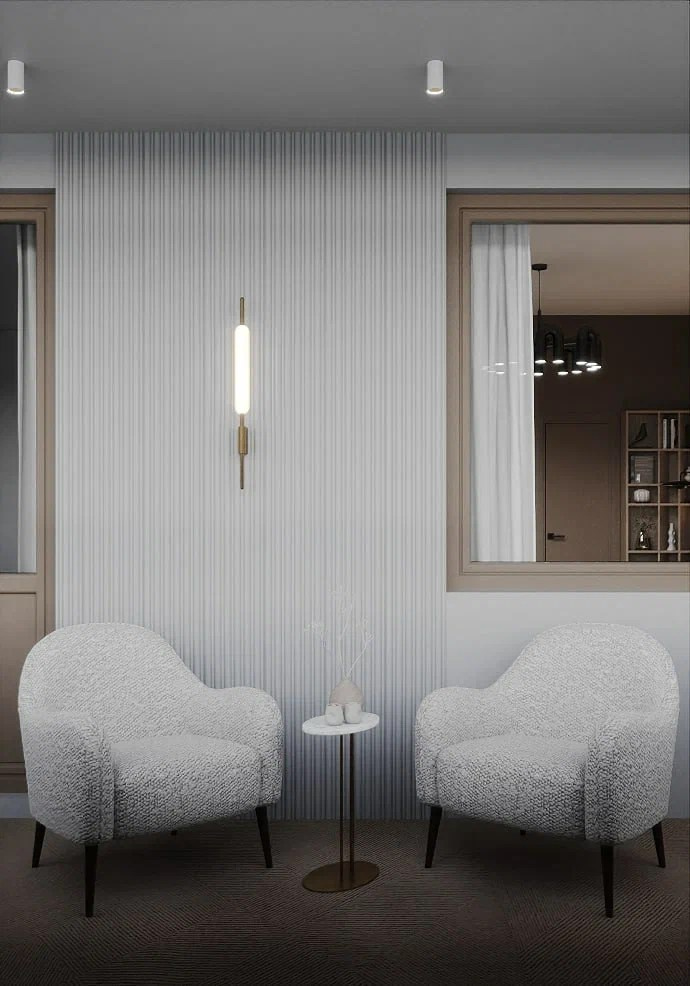 Новаторов, 95 м². Дизайнер интерьера LEVITSKAYA VIKTORIA