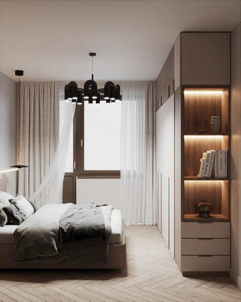 Новаторов, 95 м². Дизайнер интерьера LEVITSKAYA VIKTORIA