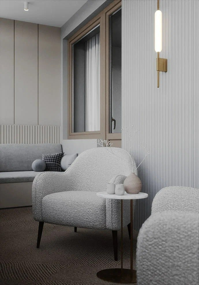 Новаторов, 95 м². Дизайнер интерьера LEVITSKAYA VIKTORIA