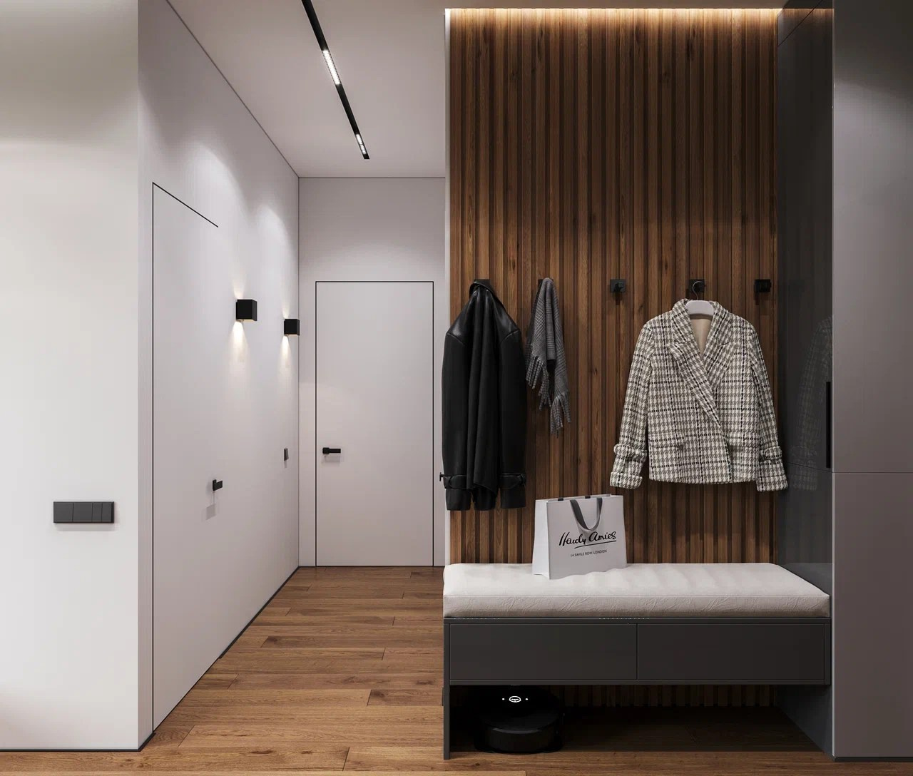 Корабельная, 42 м². Дизайнер интерьера LEVITSKAYA VIKTORIA