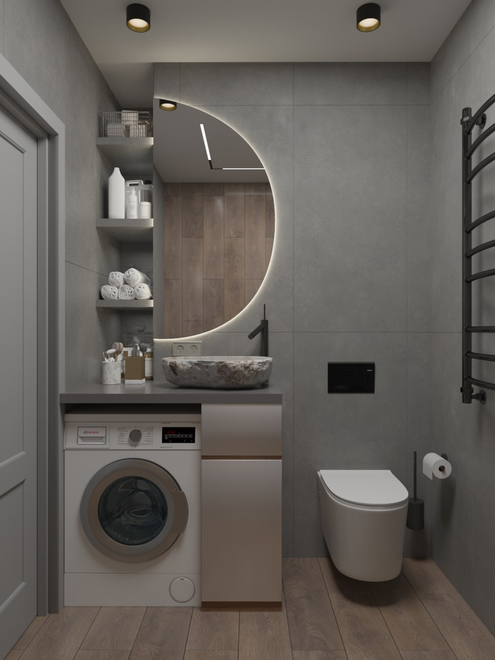 ЖК Домашний, 45 м². Дизайнер интерьера LEVITSKAYA VIKTORIA