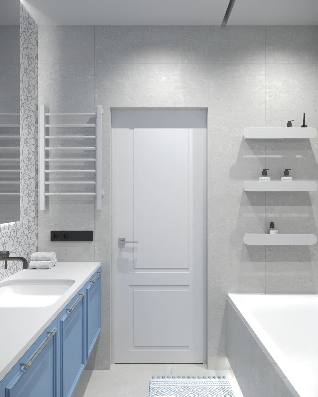 Лобановский лес, 81 м². Дизайнер интерьера LEVITSKAYA VIKTORIA