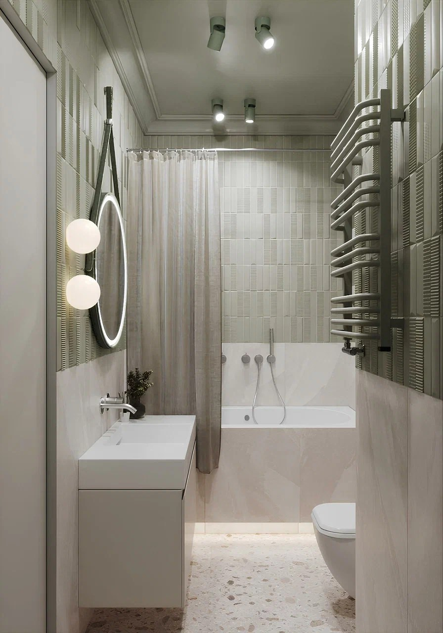 ЖК Хэдлайнер, 55 м². Дизайнер интерьера LEVITSKAYA VIKTORIA