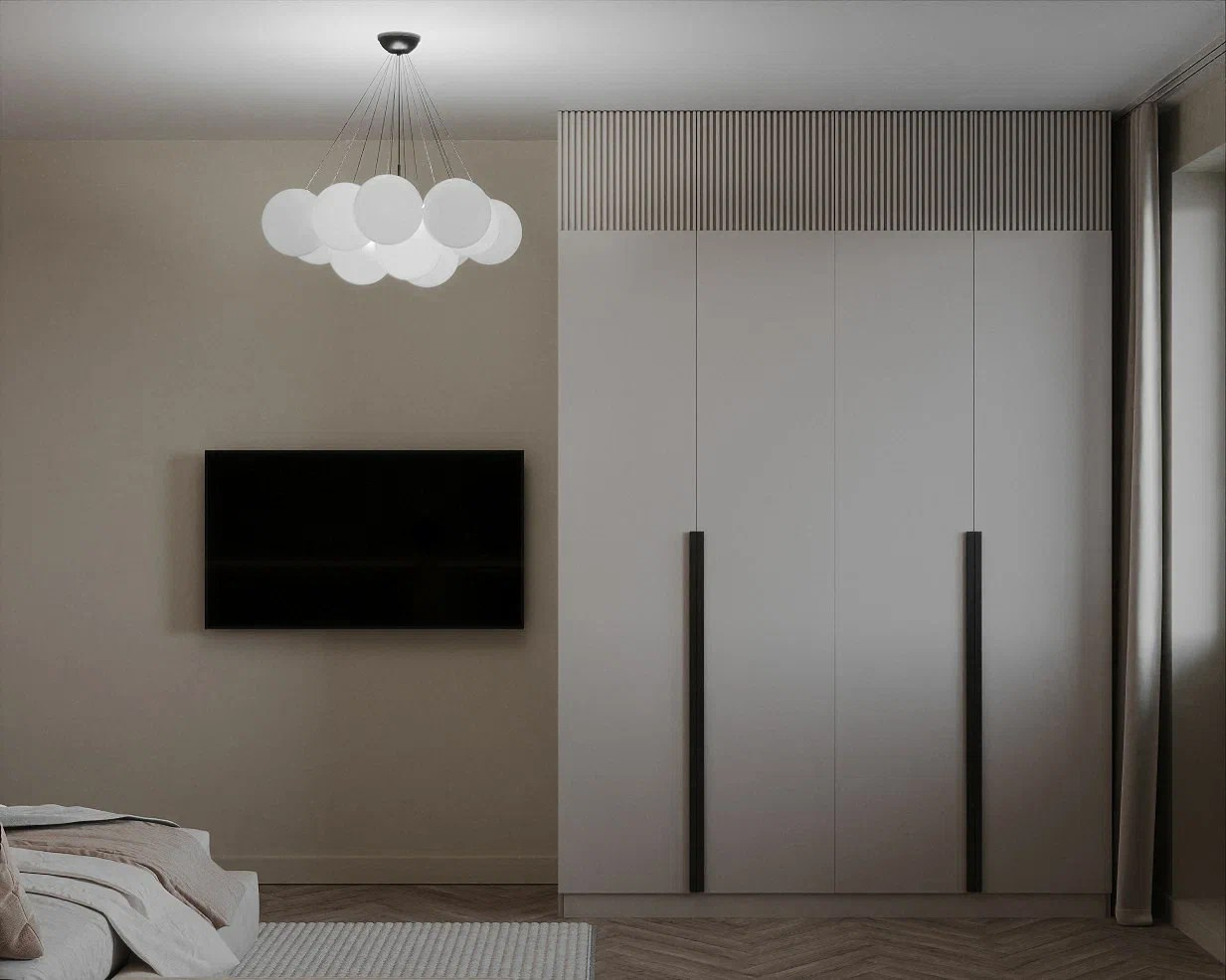 Новаторов, 95 м². Дизайнер интерьера LEVITSKAYA VIKTORIA