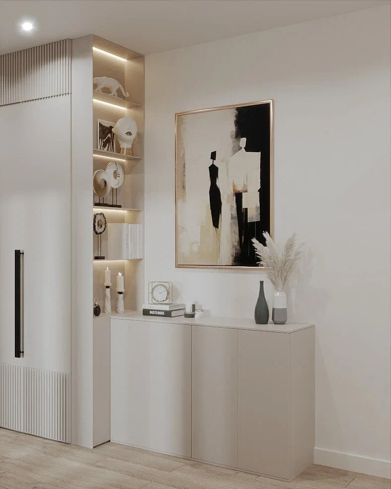 Новаторов, 95 м². Дизайнер интерьера LEVITSKAYA VIKTORIA