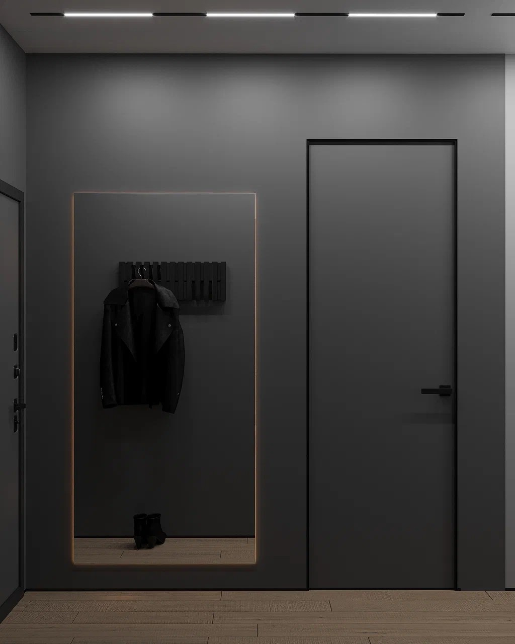 ЖК Павелецкая Сити, 52 м². Дизайнер интерьера LEVITSKAYA VIKTORIA