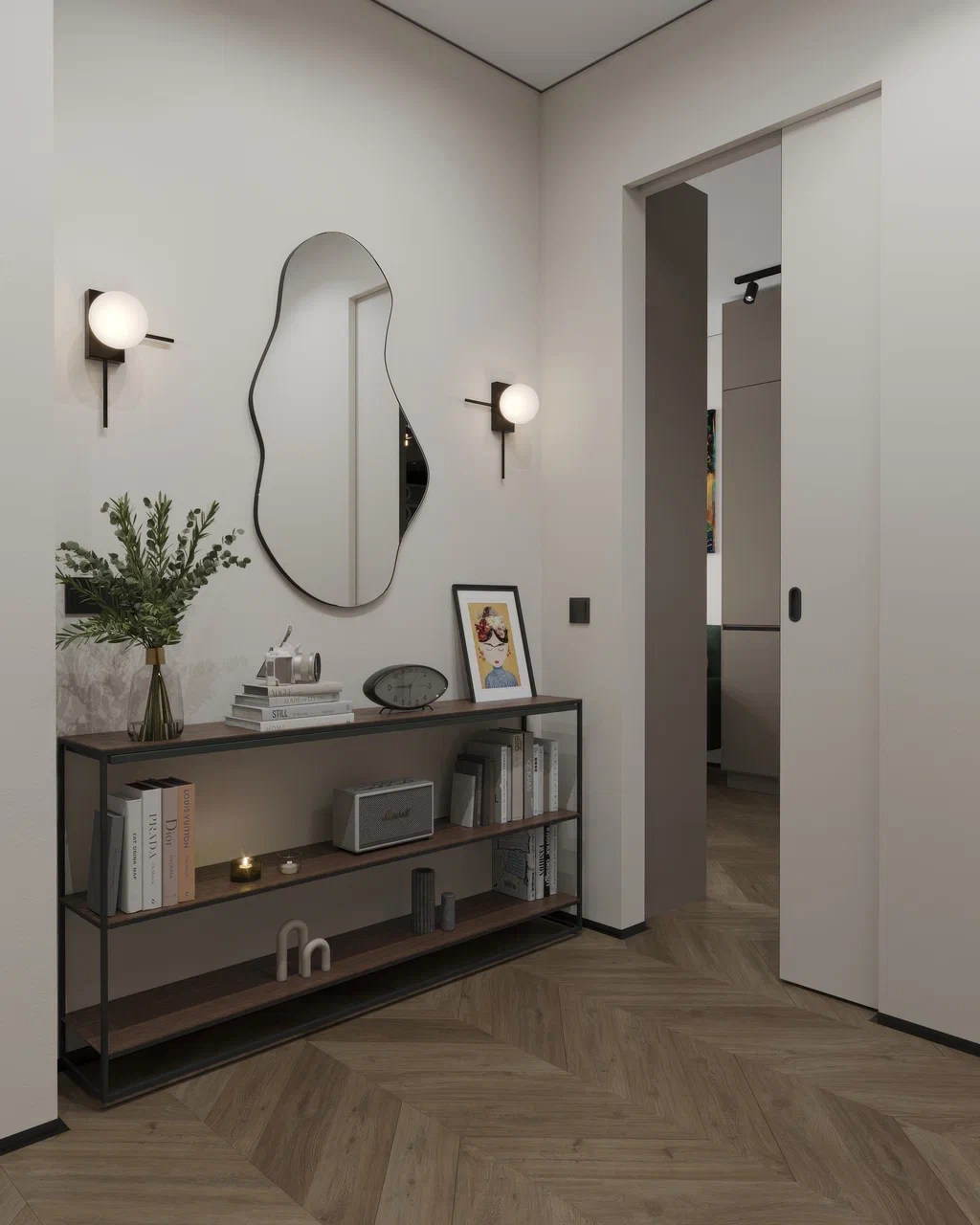 ЖК Либерти, 102 м². Дизайнер интерьера LEVITSKAYA VIKTORIA