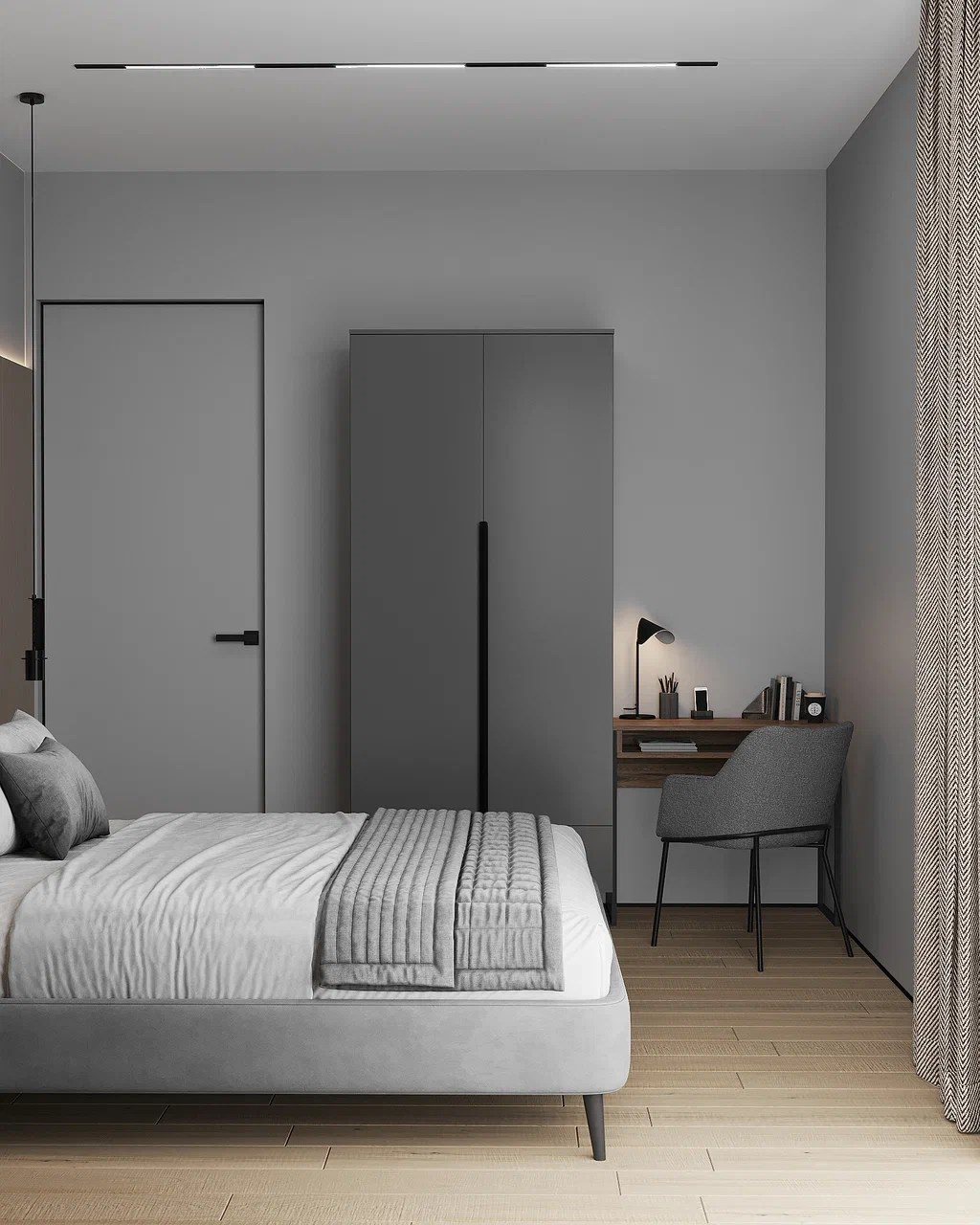 ЖК Павелецкая Сити, 52 м². Дизайнер интерьера LEVITSKAYA VIKTORIA