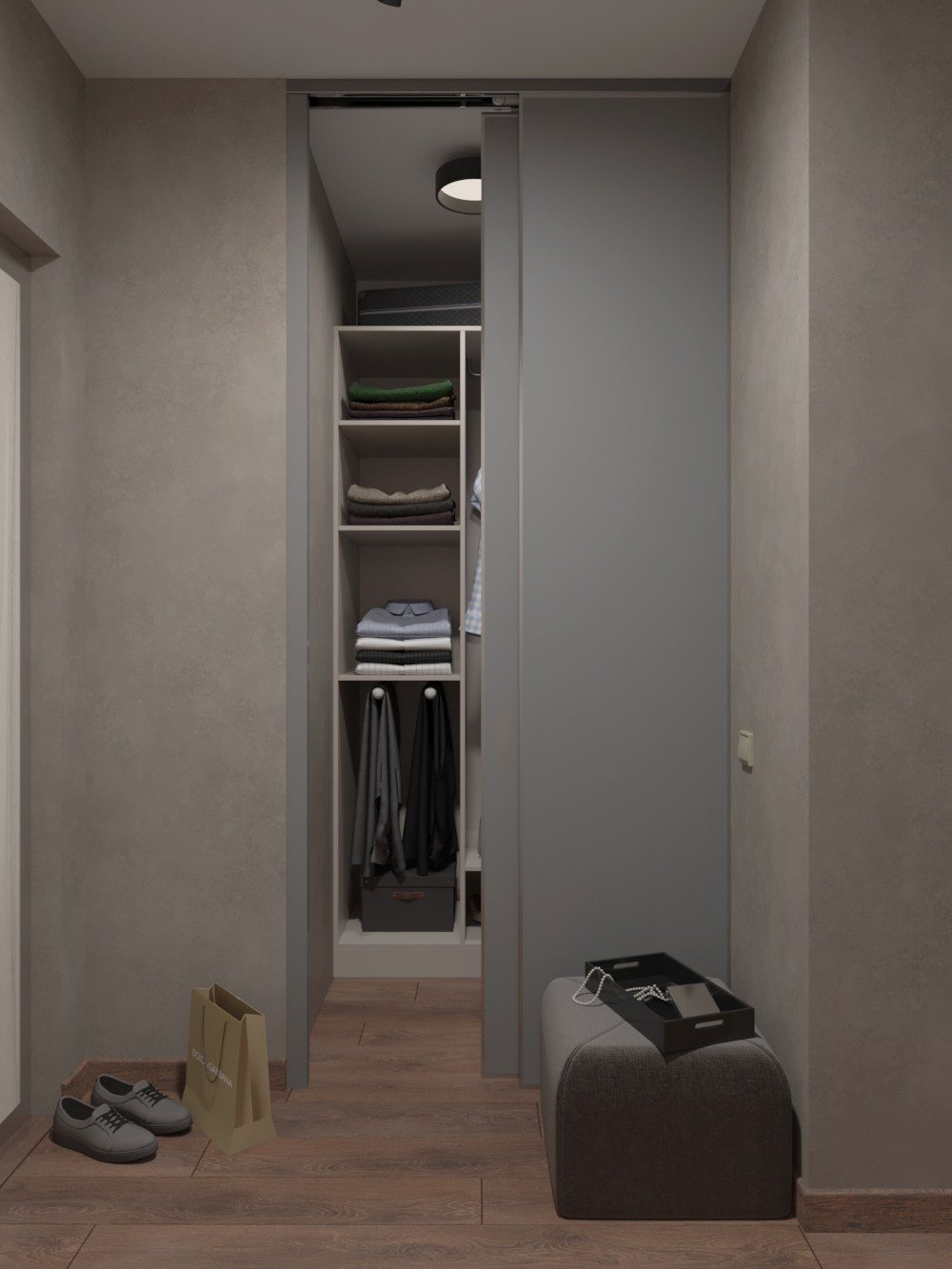 ЖК Домашний, 45 м². Дизайнер интерьера LEVITSKAYA VIKTORIA