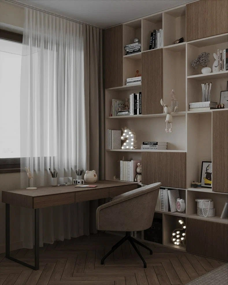 Новаторов, 95 м². Дизайнер интерьера LEVITSKAYA VIKTORIA
