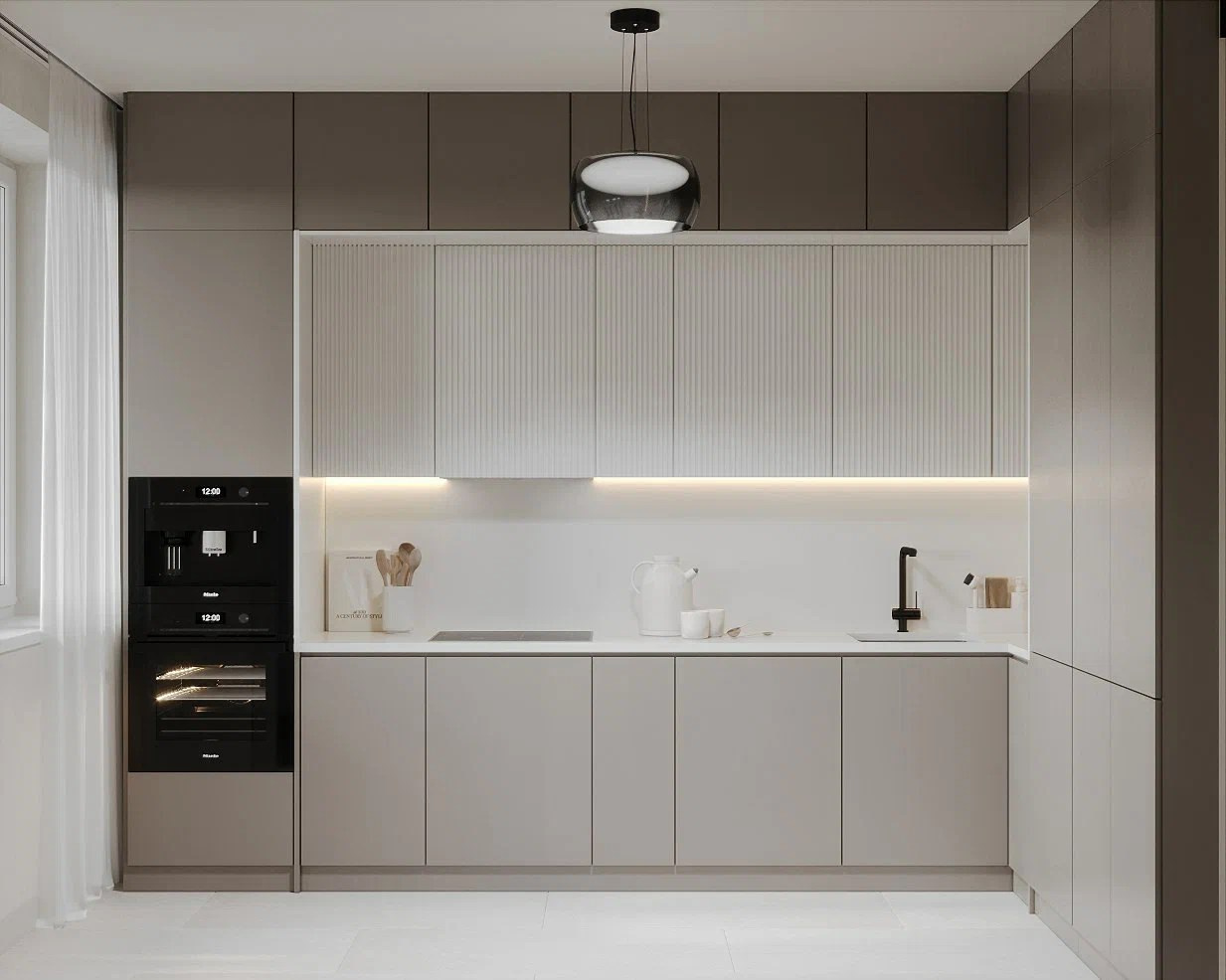 Новаторов, 95 м². Дизайнер интерьера LEVITSKAYA VIKTORIA