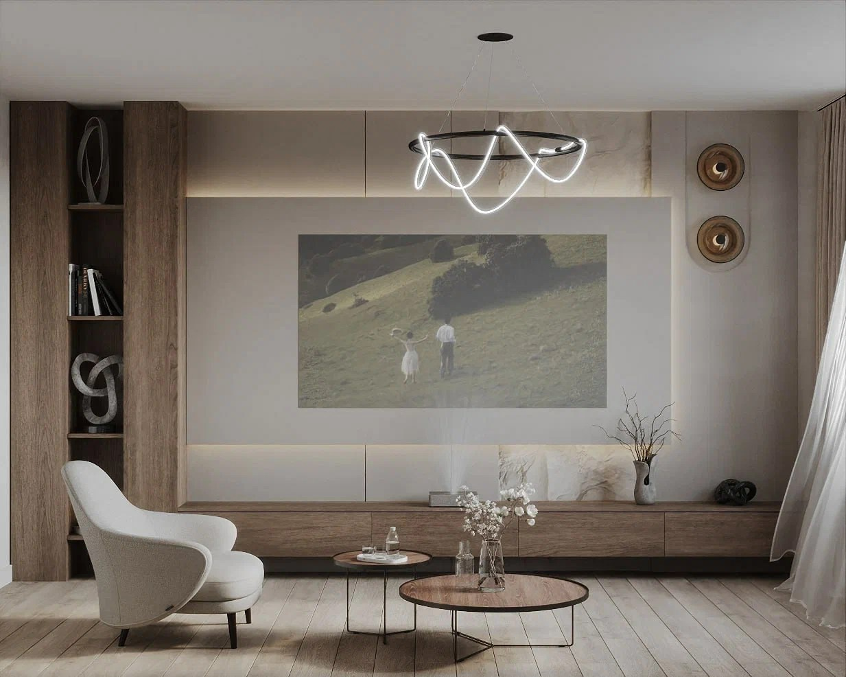 Новаторов, 95 м². Дизайнер интерьера LEVITSKAYA VIKTORIA