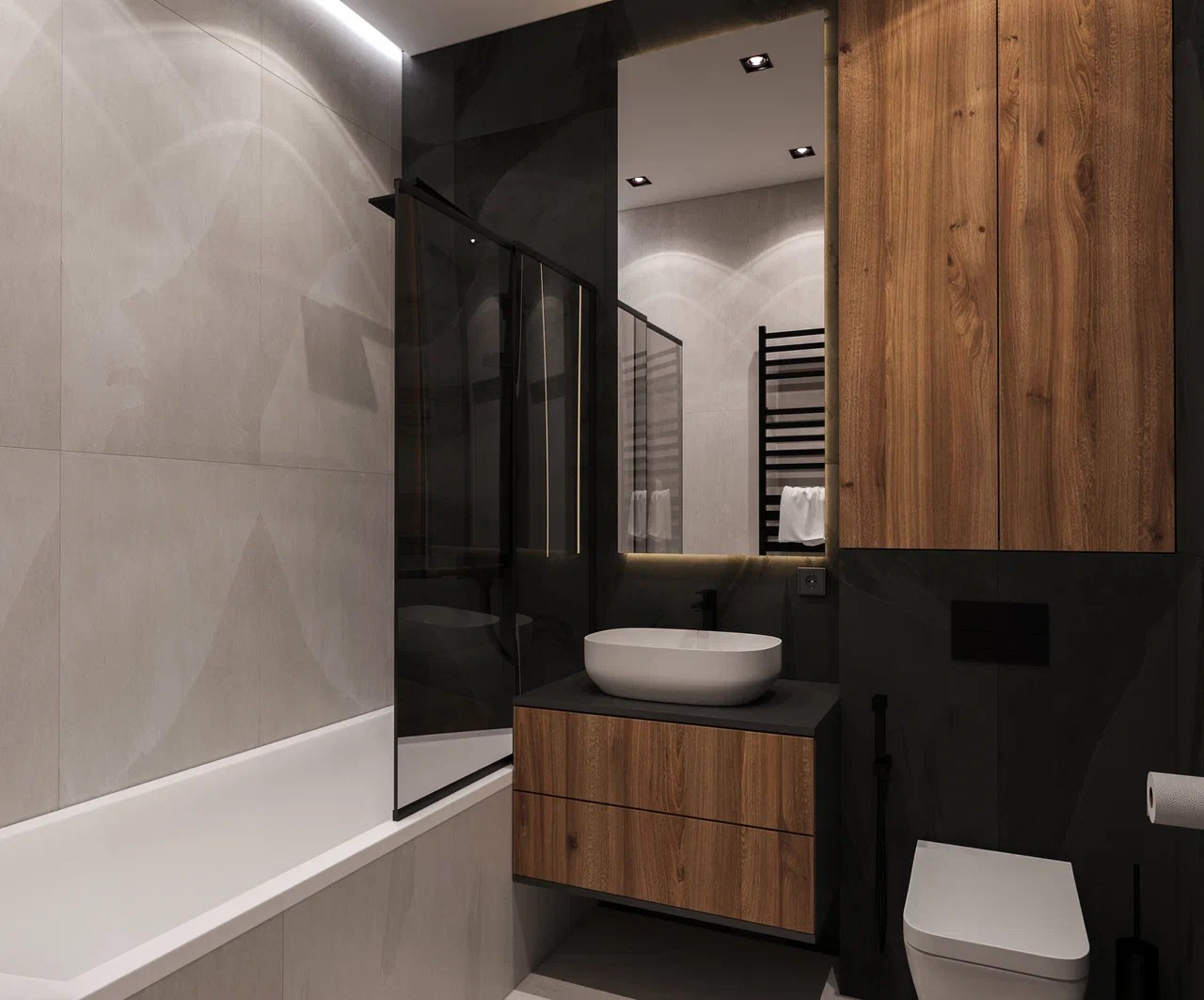 Корабельная, 42 м². Дизайнер интерьера LEVITSKAYA VIKTORIA