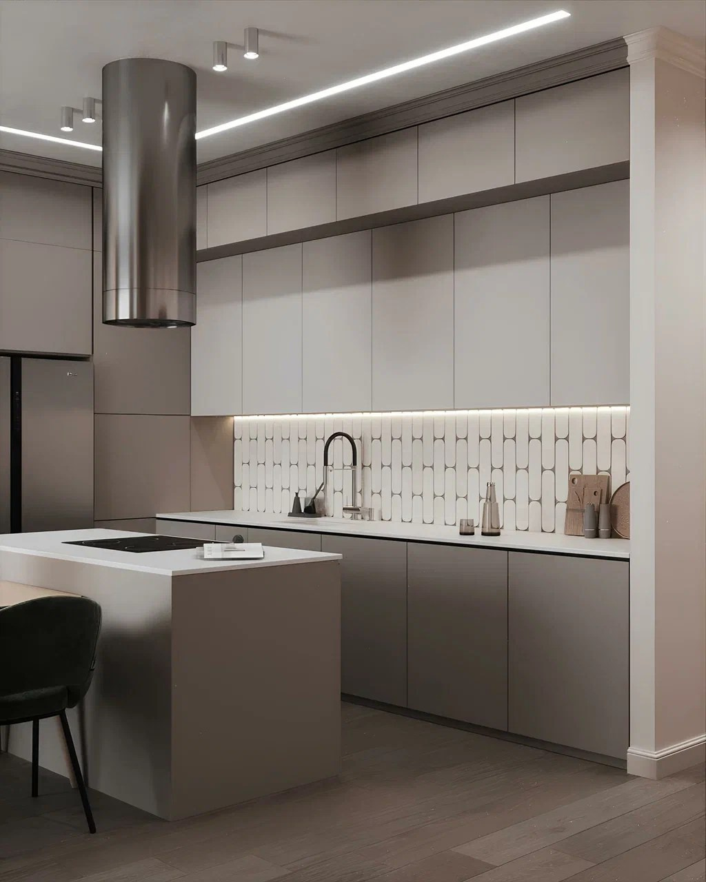 ЖК Хэдлайнер, 55 м². Дизайнер интерьера LEVITSKAYA VIKTORIA