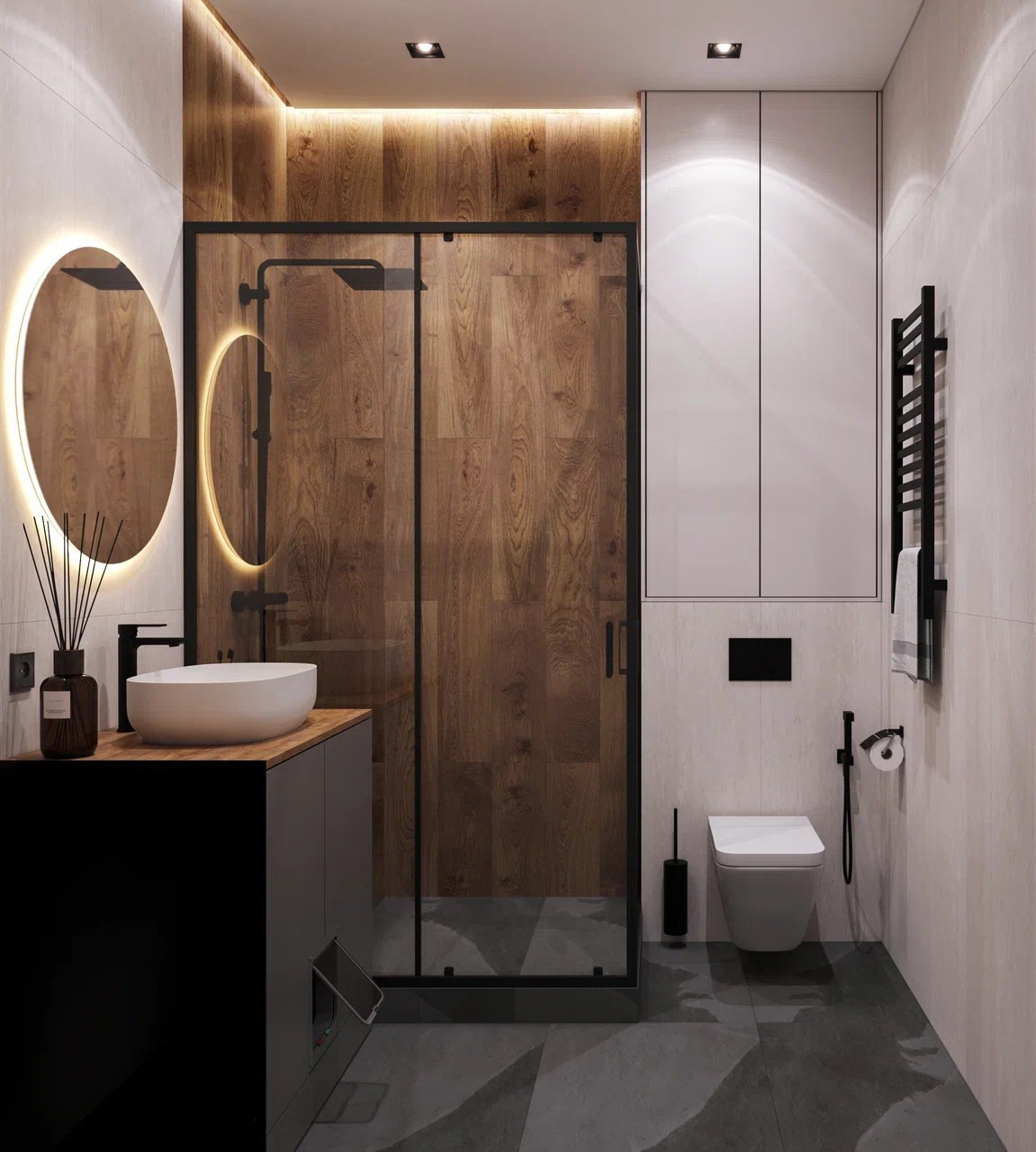 Корабельная, 42 м². Дизайнер интерьера LEVITSKAYA VIKTORIA