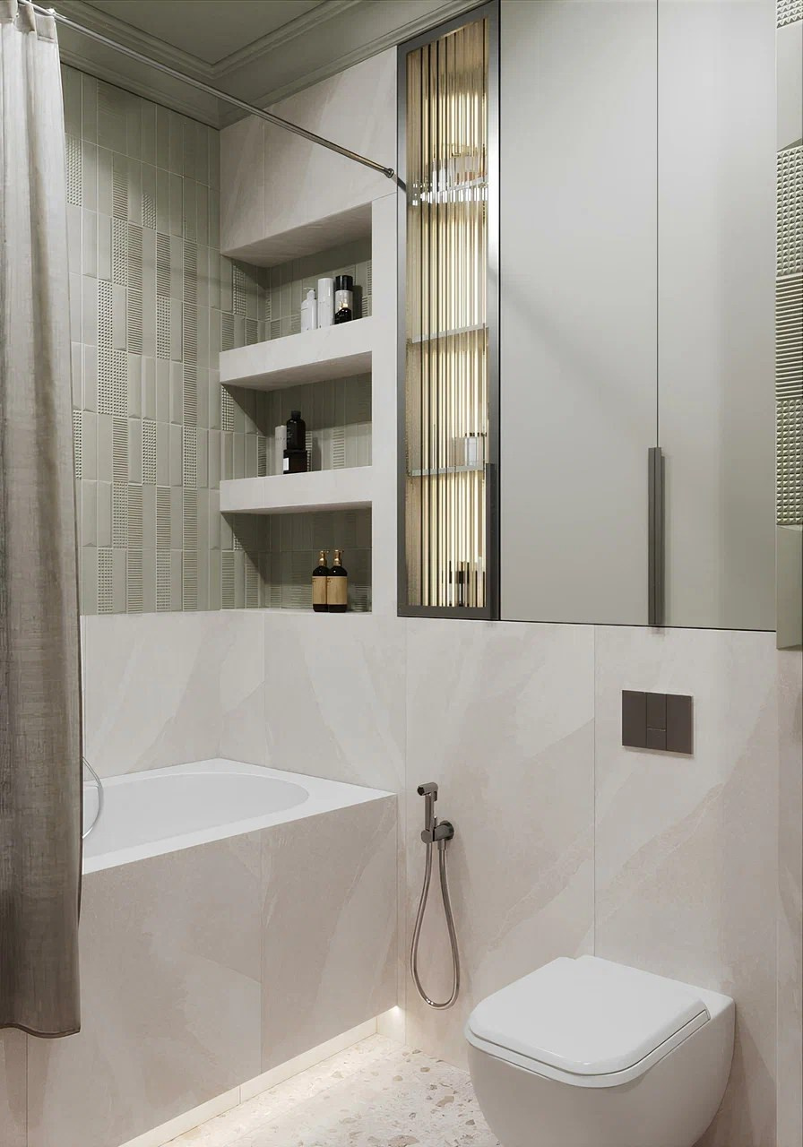 ЖК Хэдлайнер, 55 м². Дизайнер интерьера LEVITSKAYA VIKTORIA