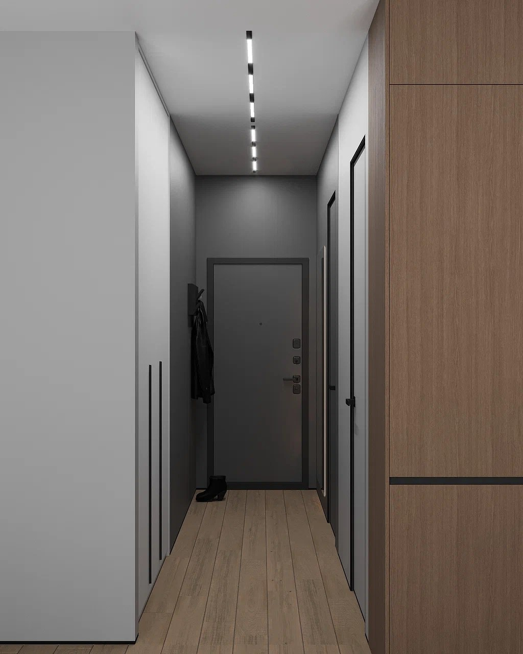 ЖК Павелецкая Сити, 52 м². Дизайнер интерьера LEVITSKAYA VIKTORIA